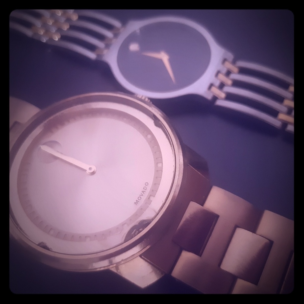 His & Hers Movado Wristwatches